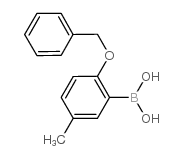2-(苄氧基)-5-甲基苯基硼酸图片