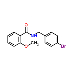 N-(4-Bromobenzyl)-2-methoxybenzamide图片