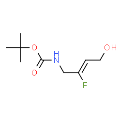 Carbamic acid, (2-fluoro-4-hydroxy-2-butenyl)-, 1,1-dimethylethyl ester, (Z)-结构式