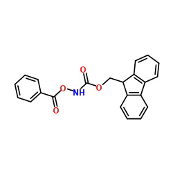 (9H-Fluoren-9-yl)methyl benzoyloxycarbamate Structure