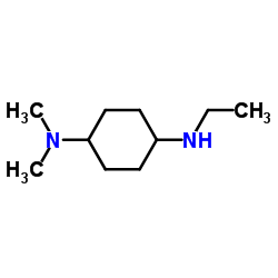 N'-Ethyl-N,N-dimethyl-1,4-cyclohexanediamine结构式