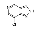 7-氯-1H-吡唑并[4,3-c]吡啶结构式
