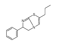 5,6-dihydro-6-phenyl-2-n-propylimidazo(2,1-b)thiazole picture