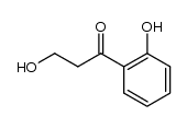 3-hydroxy-1-(2-hydroxyphenyl)propan-1-one结构式