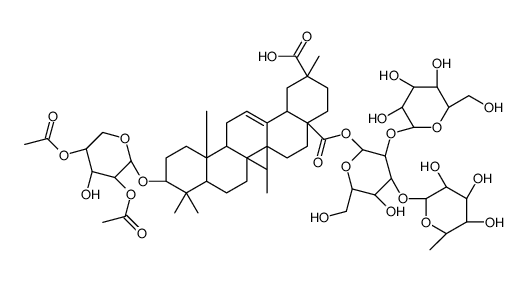 yiyeliangwanoside III Structure