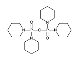 1-[di(piperidin-1-yl)phosphoryloxy-piperidin-1-ylphosphoryl]piperidine Structure