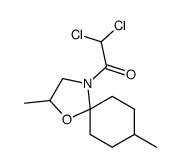 2,2-dichloro-1-(2,8-dimethyl-1-oxa-4-azaspiro[4.5]decan-4-yl)ethanone Structure