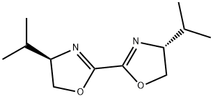 (4R,4'R)-4,4'-二异丙基-4,4',5,5'-四氢-2,2'-双噁唑结构式