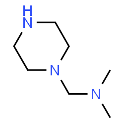 1-Piperazinemethanamine,N,N-dimethyl-(9CI) structure