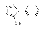 4-(5-methyltetrazol-1-yl)phenol Structure