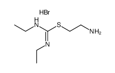 N,N'-diethyl-S-(2-amino-ethyl)-isothiourea, dihydrobromide结构式