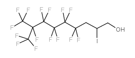 3-(PERFLUORO-5-METHYLHEXYL)-2-IODOPROPANOL Structure