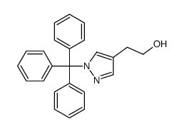 2-(1-tritylpyrazol-4-yl)ethanol Structure