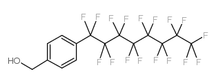 4-(PERFLUOROOCTYL)BENZYL ALCOHOL结构式