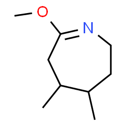 2H-Azepine,3,4,5,6-tetrahydro-7-methoxy-4,5-dimethyl-(9CI) Structure