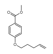 methyl 4-(pent-4-enyloxy)benzoate Structure