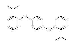 1,4-bis(2-propan-2-ylphenoxy)benzene Structure