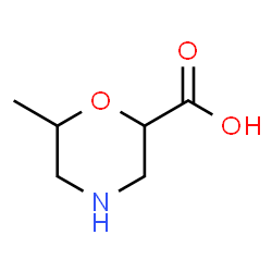 6-甲基吗啉-2-羧酸结构式