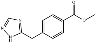 Methyl 4-((1H-1,2,4-triazol-3-yl)methyl)benzoate Structure