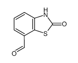 7-Benzothiazolecarboxaldehyde,2,3-dihydro-2-oxo-(9CI)结构式