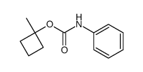 Cyclobutanol, 1-methyl-, carbanilate (6CI,8CI)结构式