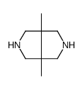 3a,6a-dimethyl-1,2,3,4,5,6-hexahydropyrrolo[3,4-c]pyrrole结构式