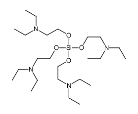 Tetrakis[2-(diethylamino)ethoxy]silane structure