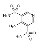 4-AMINOPYRIDINE-3,5-DISULFONAMIDE结构式