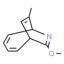 8-Methoxy-10-methyl-7-azabicyclo[4.2.2]deca-2,4,7,9-tetrene structure