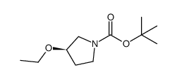1-Pyrrolidinecarboxylicacid,3-ethoxy-,1,1-dimethylethylester(9CI) picture