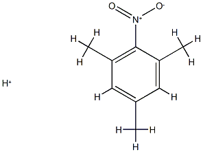 Mesitylene,2-nitro-,conjugate acid (8CI)结构式