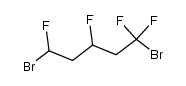 1,5-dibromo-1,1,3,5-tetrafluoro-pentane Structure