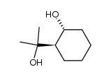 trans-2-(1-hydroxy-1-methylethyl)cyclohexanol结构式