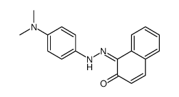 1-[[4-(dimethylamino)phenyl]hydrazinylidene]naphthalen-2-one结构式