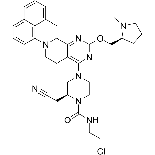 KRAS G12D inhibitor 10结构式