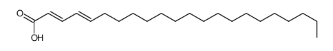 docosa-2,4-dienoic acid Structure