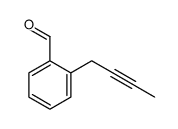 Benzaldehyde, 2-(2-butynyl)- (9CI) structure