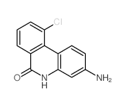 6(5H)-Phenanthridinone,3-amino-10-chloro- picture