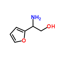 2-Amino-2-(2-furyl)ethanol Structure