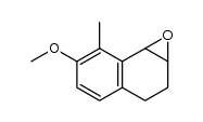1,2-epoxy-7-methoxy-8-methyl-1,2,3,4-tetrahydro-naphthalene Structure