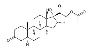 16-Methylpregnane-17,21-diol-3,20-dione 21-acetate picture
