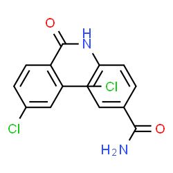 N-[4-(aminocarbonyl)phenyl]-2,4-dichlorobenzamide structure