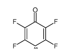 2,5-Cyclohexadien-1-ylidene,2,3,5,6-tetrafluoro-4-oxo- (9CI) Structure