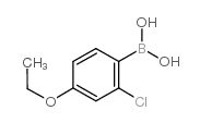 2-CHLORO-4-ETHOXYPHENYLBORONIC ACID Structure