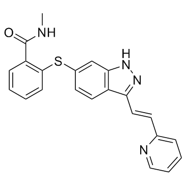 Axitinib structure
