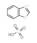 1,3-Benzodithiol-1-ium, perchlorate (1:1)结构式