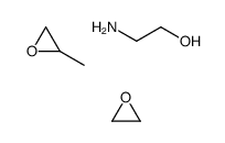 2-aminoethanol,2-methyloxirane,oxirane Structure