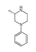 Piperazine, 3-methyl-1-phenyl-, (3S)- (9CI)结构式