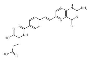 2-[[4-[2-(2-amino-4-oxo-1H-pteridin-6-yl)ethenyl]benzoyl]amino]pentanedioic acid picture