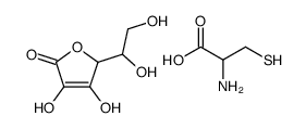 L-ascorbic acid, compound with L-cysteine结构式